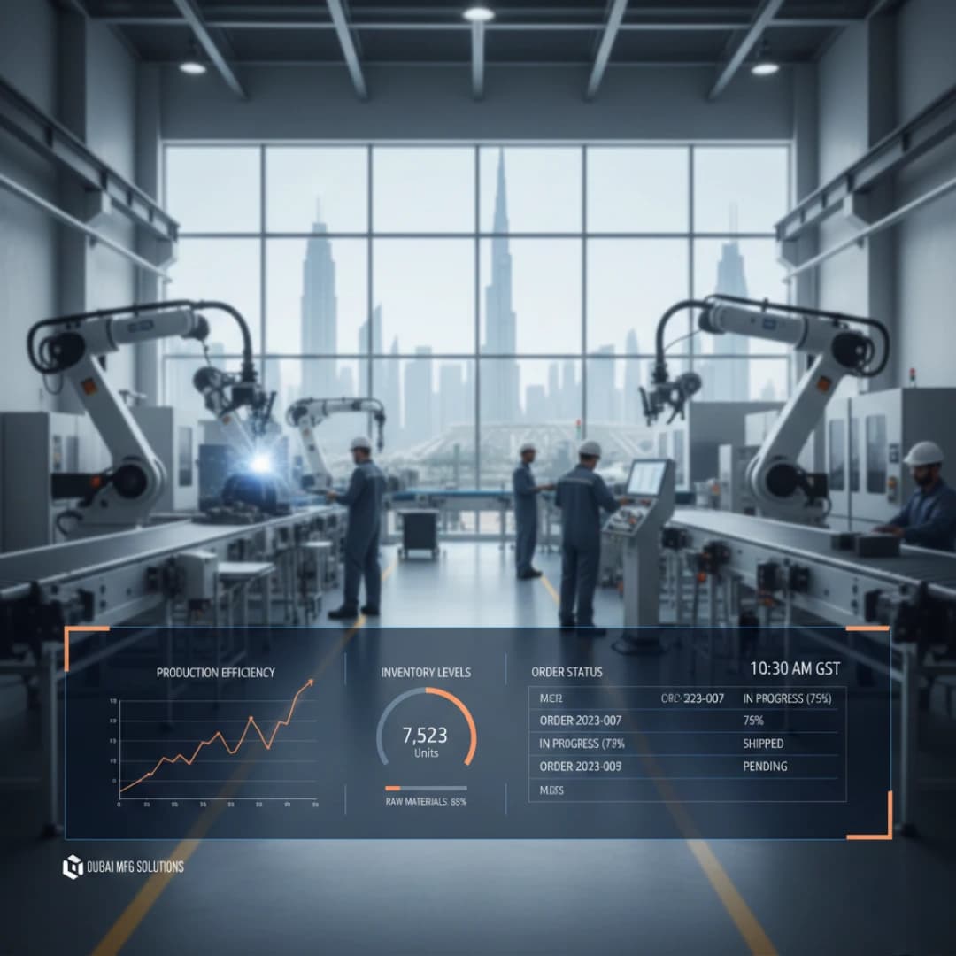 Manufacturing ERP Software Dubai: 7 Key Benefits for Growth