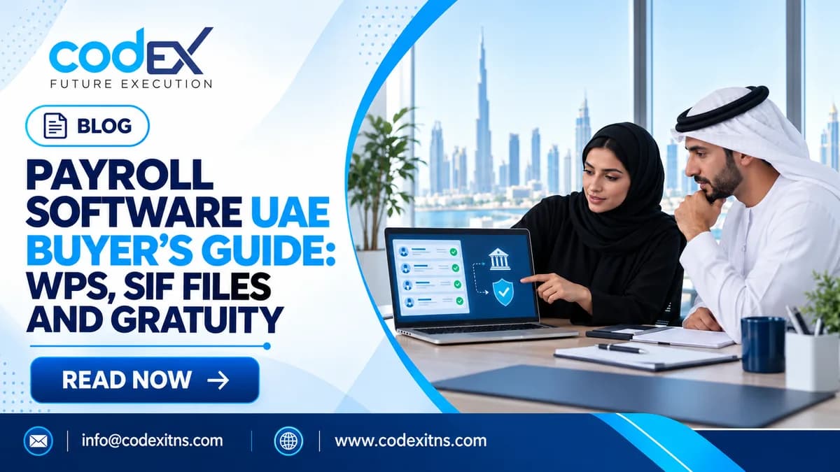 Payroll Software UAE Buyer's Guide: WPS, SIF Files and Gratuity
