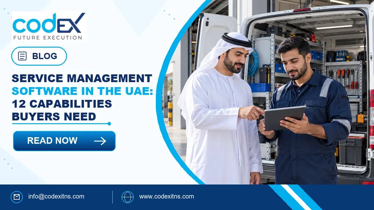 Service Management Software in the UAE: 12 Capabilities Buyers Need