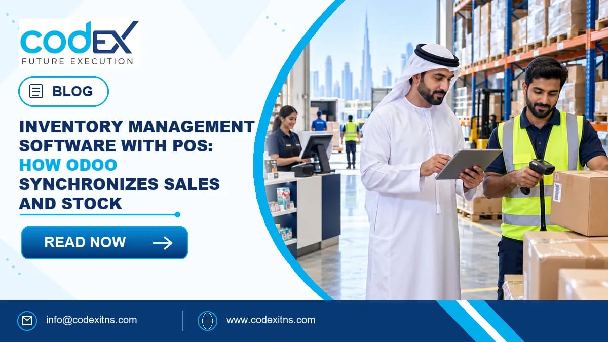 Inventory Management Software with POS: How Odoo Synchronizes Sales and Stock