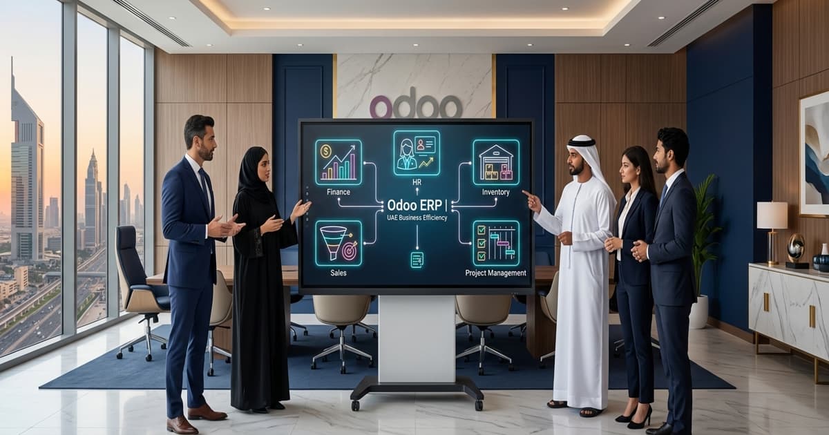 How an Odoo ERP Company Helps UAE Companies Improve Efficiency
